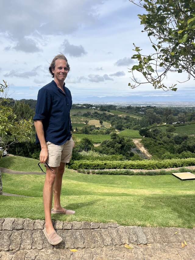 Johan at Beau Constantia