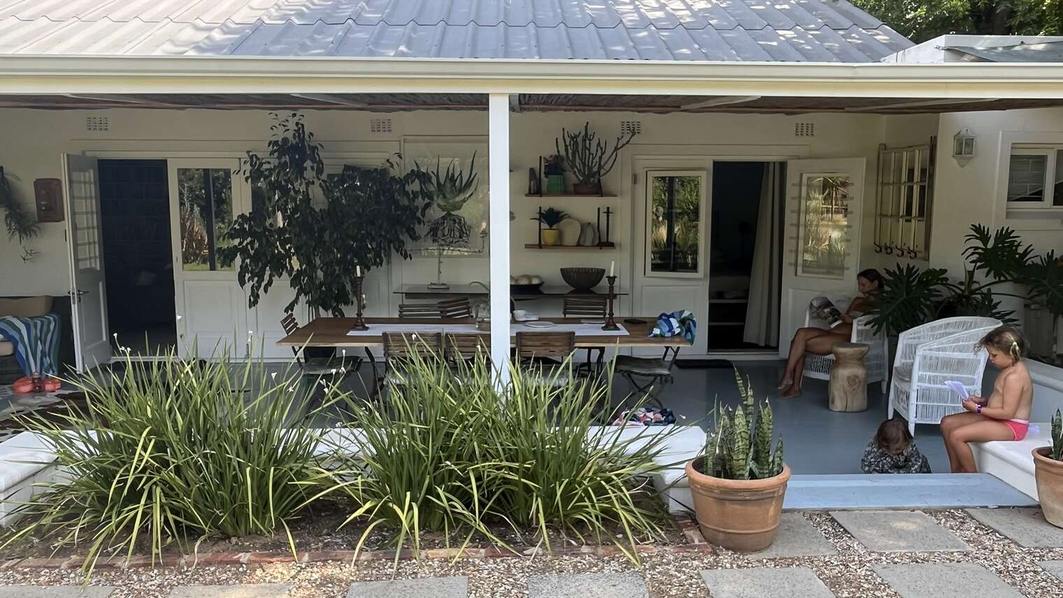 Riebeek-Kasteel AirBnB veranda